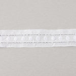 Bande de batiste brodée blanche modèle 11701 – 30 mm - Ribes y Casals