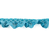 Bande de dentelle bleu turquoise 15 mm - Ribes y Casals