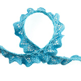 Bande de dentelle bleu turquoise 15 mm - Ribes y Casals