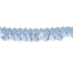 Bande de dentelle bleue douce 15 mm - Ribes y Casals