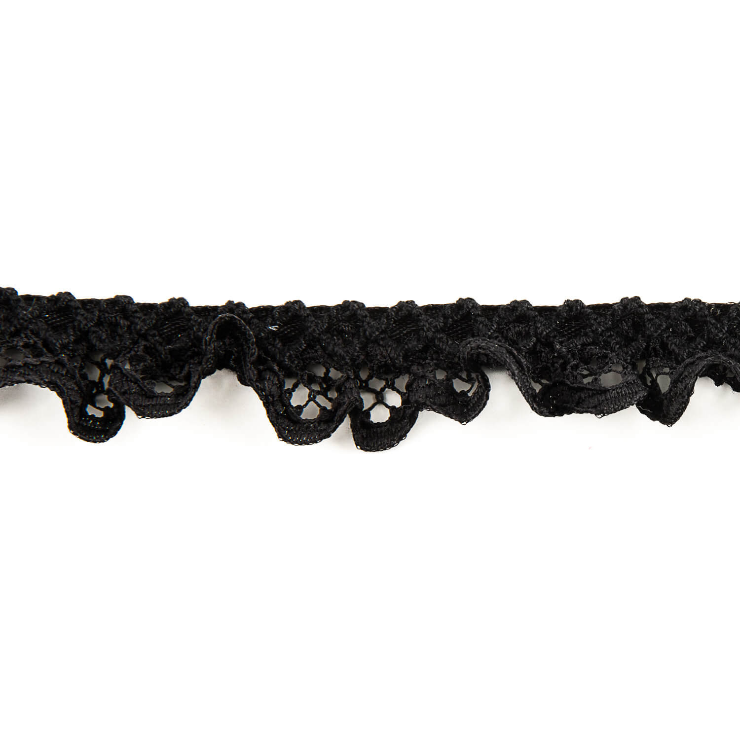 Dentelle Passementerie Nylon Noir 15mm - Ribes y Casals