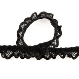 Dentelle Passementerie Nylon Noir 15mm - Ribes y Casals