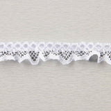 Dentelle Passementerie Nylon Blanc 15mm - Ribes y Casals