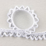 Dentelle Passementerie Nylon Blanc 15mm - Ribes y Casals