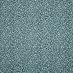 Percale imprimé Nairobi vert bouteille vert eau - Ribes y Casals
