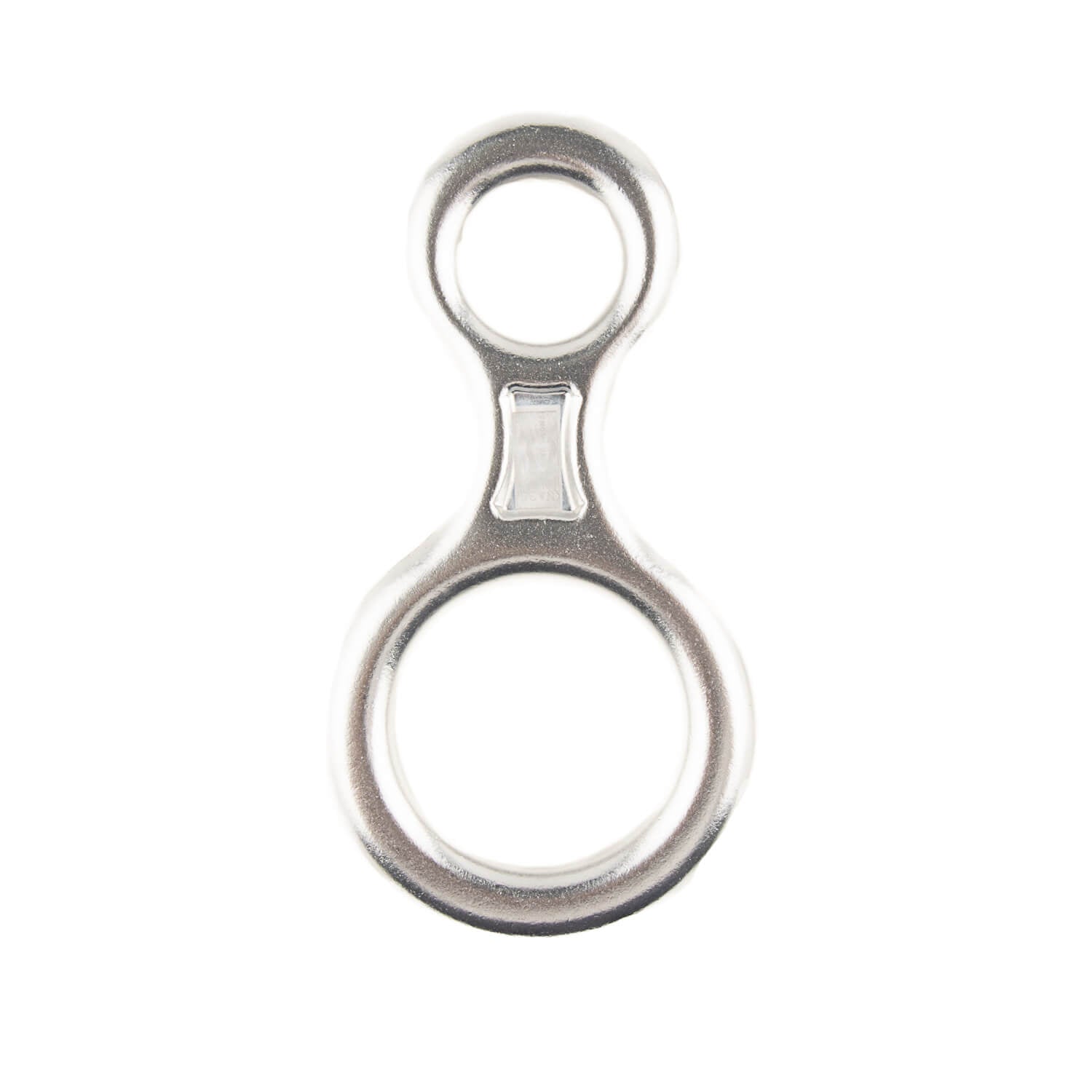 Anilla Descensor Forma de 8 en Aluminio Plateado - Ribes y Casals