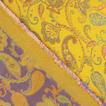 Jacquard Cachemire Jaune - Ribes y Casals