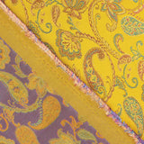 Jacquard Cachemire Jaune - Ribes y Casals