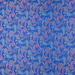 Jacquard Cachemire Bleu Électrique - Ribes y Casals