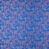 Jacquard Cachemire Bleu Électrique - Ribes y Casals