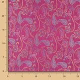 Jacquard Cachemire Fuchsia - Ribes y Casals