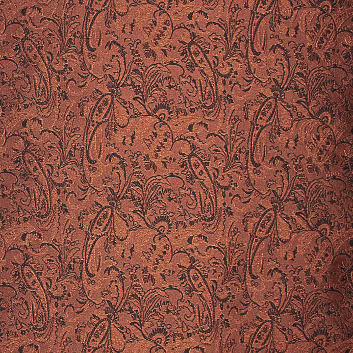 Jacquard cuivre avec lurex royal - Ribes y Casals