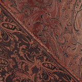 Jacquard cuivre avec lurex royal - Ribes y Casals