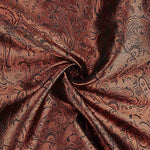 Jacquard cuivre avec lurex royal - Ribes y Casals