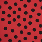 Koshibo à pois 33 mm rouge-noir - Ribes y Casals