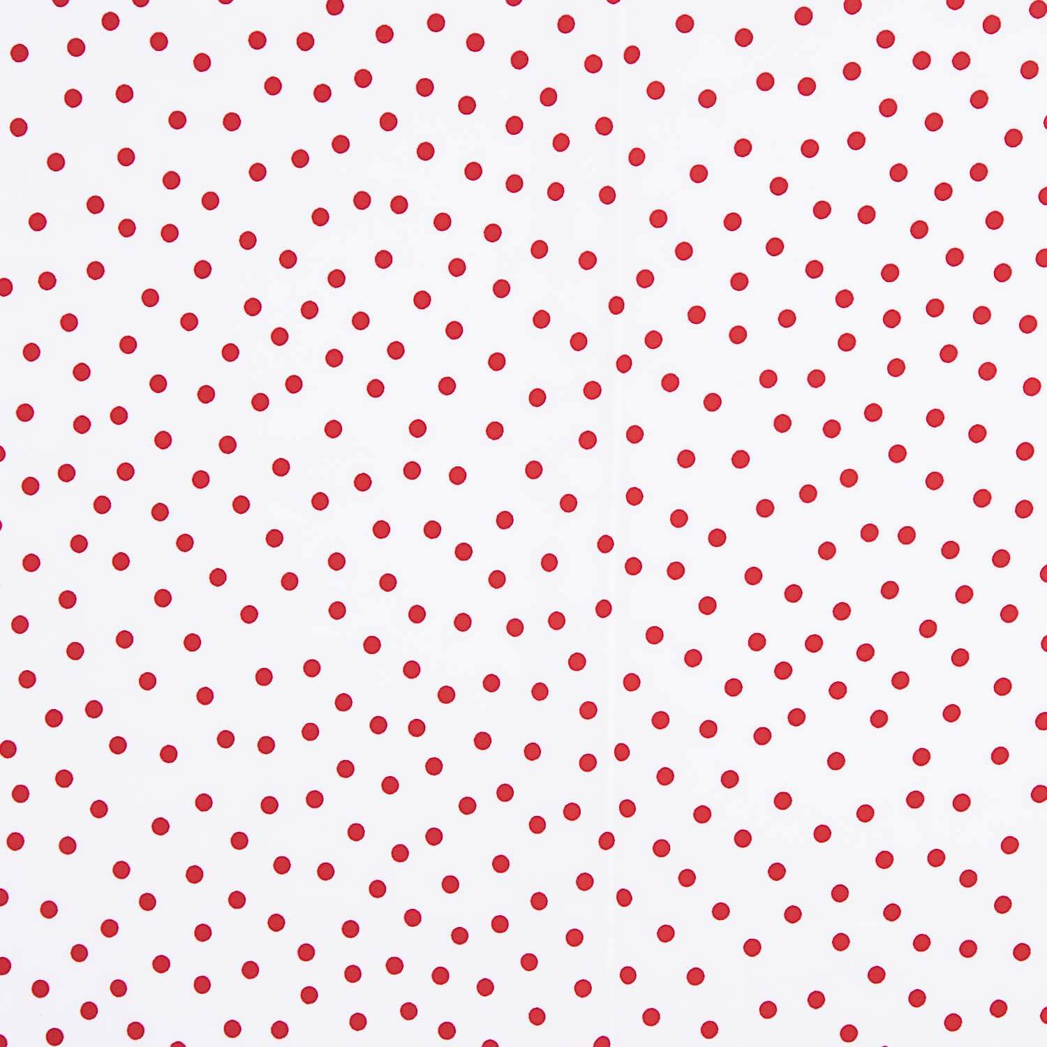 Koshibo à pois 7 mm blanc-rouge - Ribes y Casals