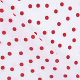 Koshibo à pois 7 mm blanc-rouge - Ribes y Casals