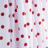 Koshibo à pois 7 mm blanc-rouge - Ribes y Casals