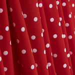 Koshibo à pois 7 mm rouge et blanc - Ribes y Casals