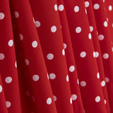 Koshibo à pois 7 mm rouge et blanc - Ribes y Casals