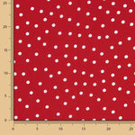 Koshibo à pois 7 mm rouge et blanc - Ribes y Casals