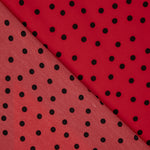 Koshibo à pois 7 mm rouge-noir - Ribes y Casals
