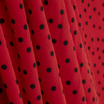 Koshibo à pois 7 mm rouge-noir - Ribes y Casals
