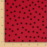 Koshibo à pois 7 mm rouge-noir - Ribes y Casals