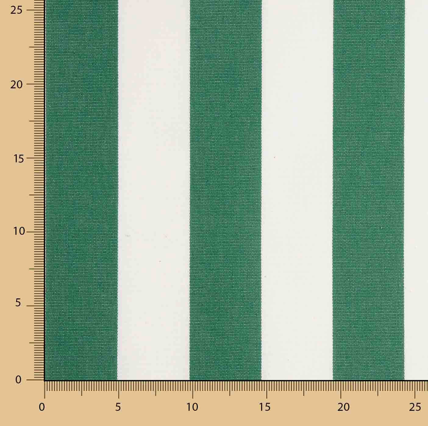 Toile Extérieure Rayures Vert - Ribes y Casals