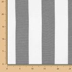 Toile d'extérieur en Téflon à rayures grises 320 cm - Ribes y Casals
