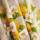 Toile imprimée « Citrons en fleurs » - Ribes y Casals