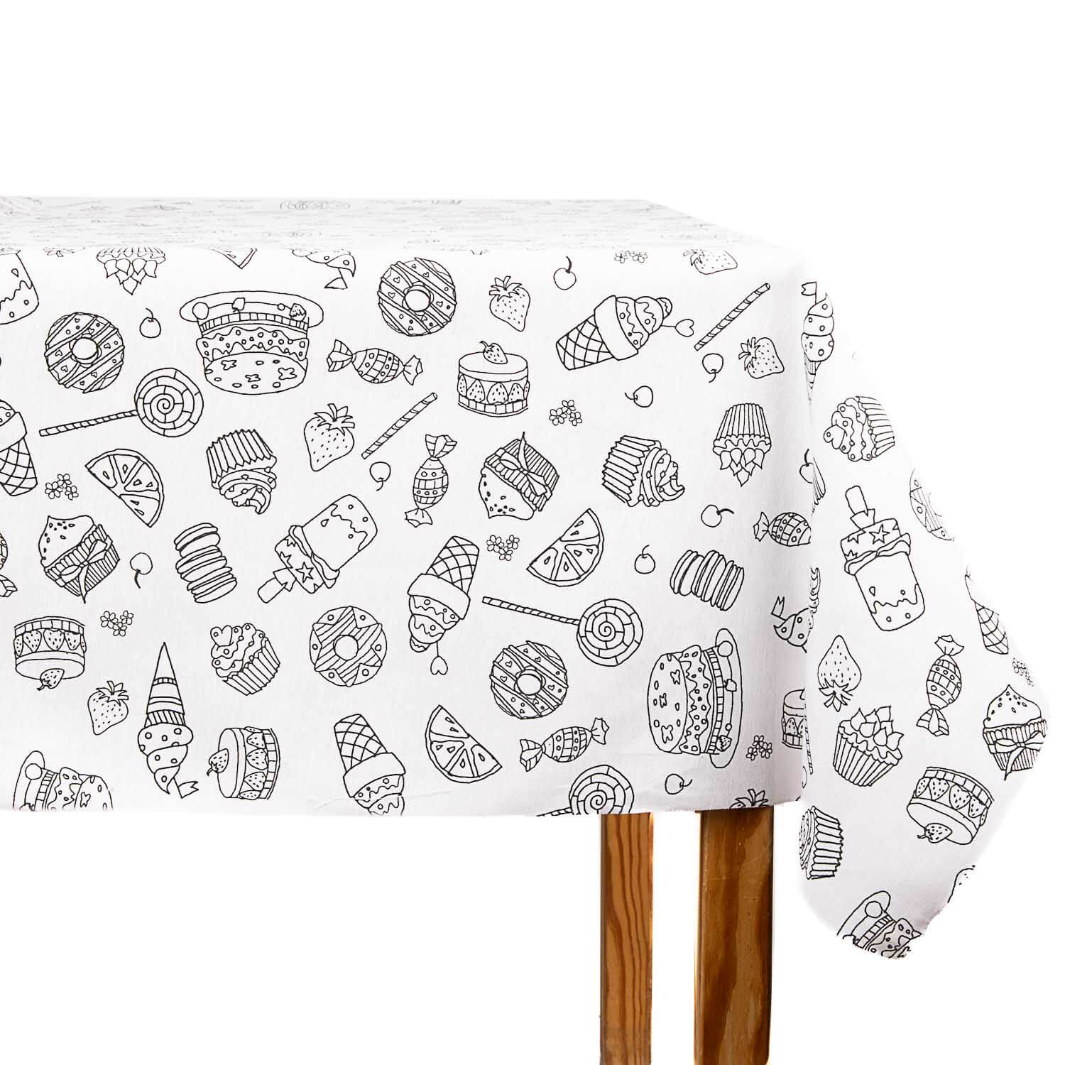 Toile Sweets à colorier - Ribes y Casals