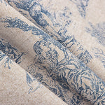 Toile imprimée « Scènes champêtres » bleue - Ribes y Casals