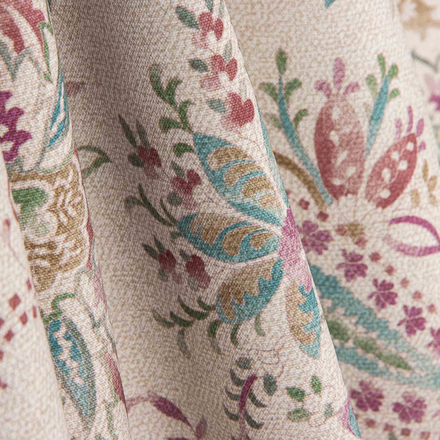 Toile imprimée cachemire multicolore - Ribes y Casals