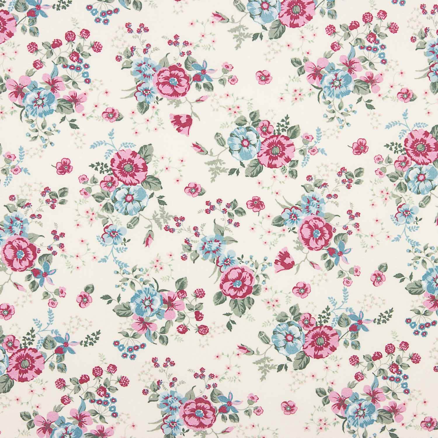 Toile imprimée fleurs vintage - Ribes y Casals