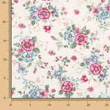 Toile imprimée fleurs vintage - Ribes y Casals