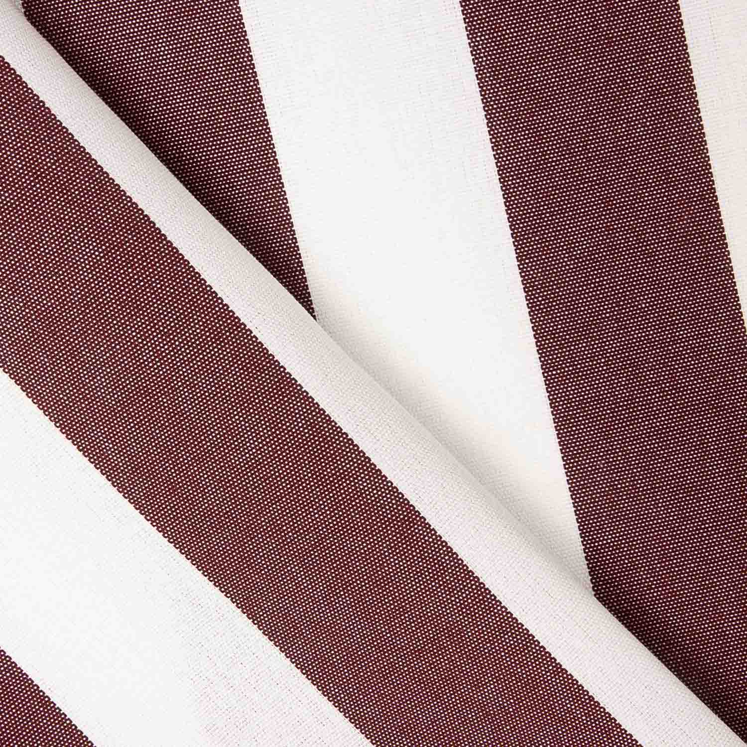 Toile d'extérieur en Téflon à rayures bordeaux 320 cm - Ribes y Casals