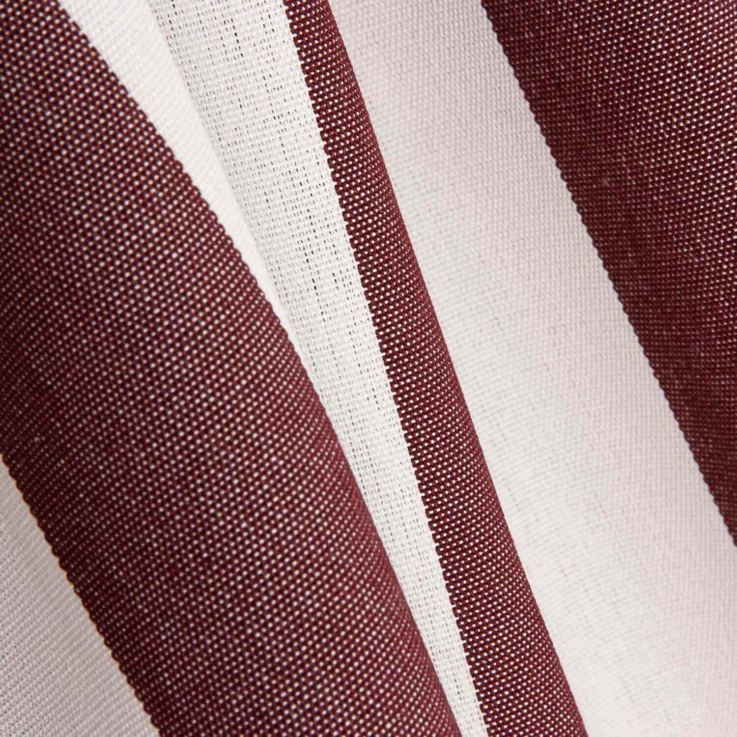 Toile d'extérieur en Téflon à rayures bordeaux 320 cm - Ribes y Casals