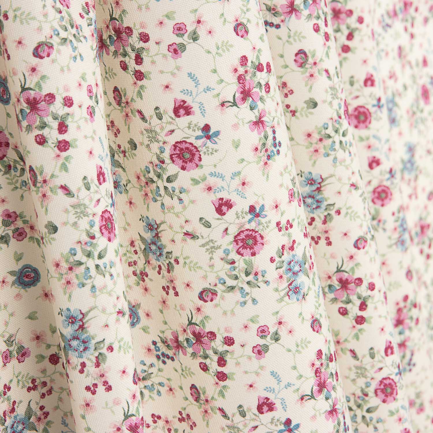 Toile imprimée micro-fleurs vintage - Ribes y Casals