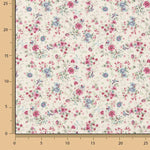 Toile imprimée micro-fleurs vintage - Ribes y Casals
