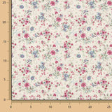 Toile imprimée micro-fleurs vintage - Ribes y Casals