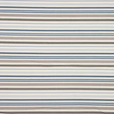 Tissu en toile imprimé à rayures bleues et beiges  - Ribes y Casals