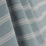 Toile de coton denim à rayures blanches - Ribes y Casals