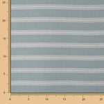 Toile de coton denim à rayures blanches - Ribes y Casals