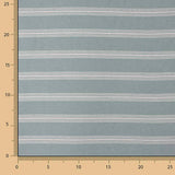Toile de coton denim à rayures blanches - Ribes y Casals
