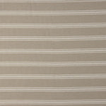 Toile de coton beige à rayures blanches - Ribes y Casals