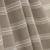 Toile de coton beige à rayures blanches - Ribes y Casals