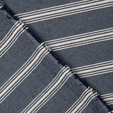 Toile de coton bleu marine à rayures blanches - Ribes y Casals