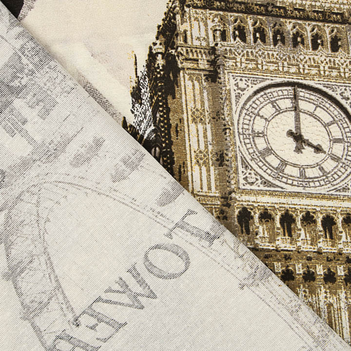 Toile de coton imprimée London Vintage - Ribes y Casals