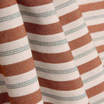 Toile à rayures Arcilla avec rayure brodée - Ribes y Casals
